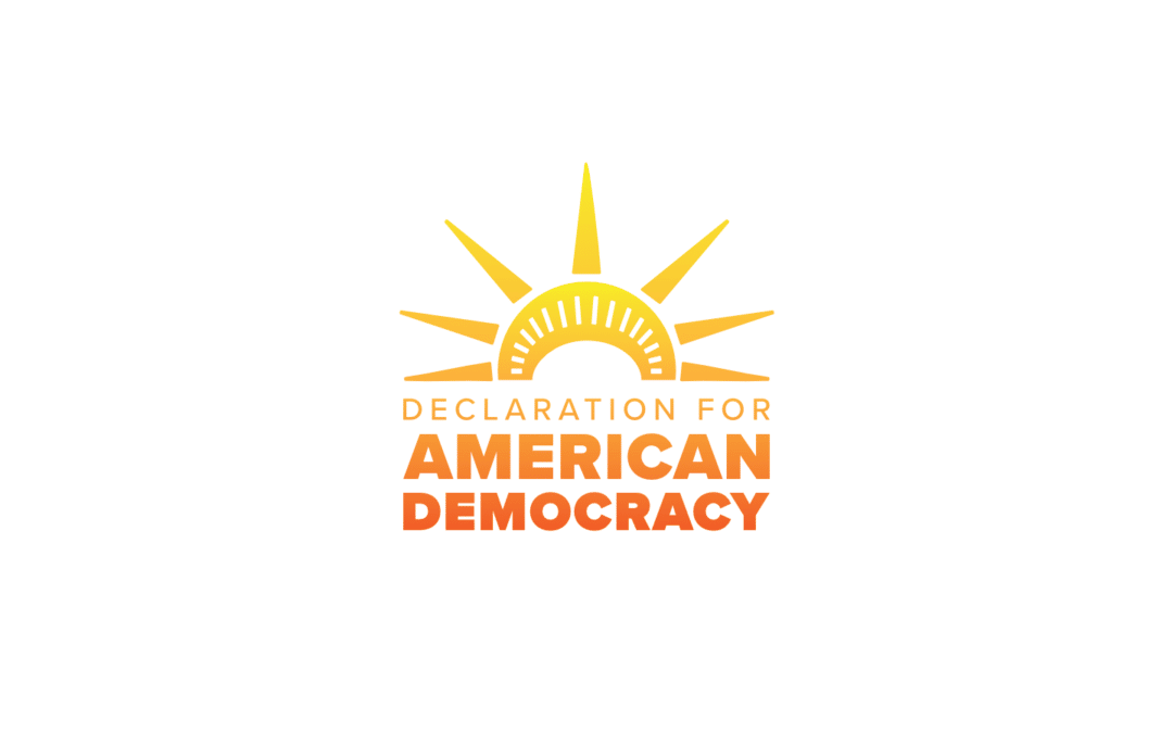 Declaration for American Democracy Statement on the Freedom to Vote Act