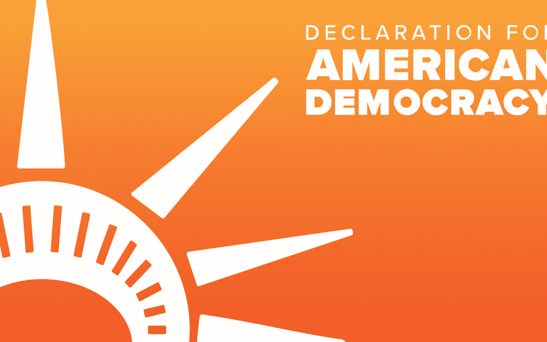 Declaration for American Democracy Applauds Senate’s Reintroduction of John R. Lewis Voting Rights Advancement Act, Urges Immediate Passage